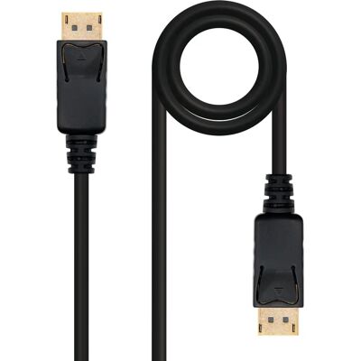 Nanocable 10.15.2301 DisplayPort-Kabel 1 m Schwarz - DisplayPort-Kabel Nanocable 10.15.2301 DisplayPort-Kabel 1 m Schwarz - DisplayPort-Kabel