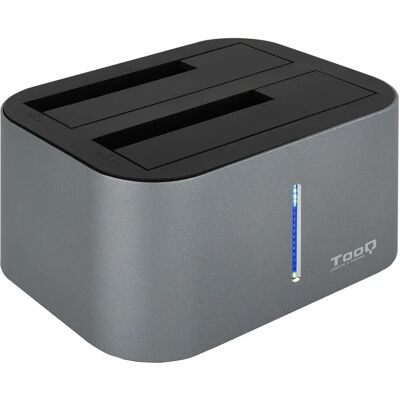 TooQ TQDS-805G Station d'accueil Double en Aluminium pour HDD/SSD SATA USB 3.2 - Publicité TooQ TQDS-805G Station d'accueil Double en Aluminium pour HDD/SSD SATA USB 3.2 - Publicité