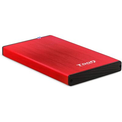 Obudowa dysku twardego TooQ TQE-2527R - HDD, Czerwony, Czarny Obudowa dysku twardego TooQ TQE-2527R - HDD, Czerwony, Czarny