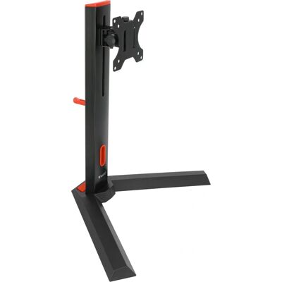 Soporte de monitor TooQ DB1401TN-B - Ajustable en altura - 17-32" - Negro, Rojo - Escritorio Soporte de monitor TooQ DB1401TN-B - Ajustable en altura - 17-32" - Negro, Rojo - Escritorio