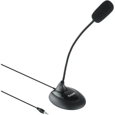 Microfon TooQ TQMM-213 - Czarny - Omnidirekcyjny - Przewodowy Microfon TooQ TQMM-213 - Czarny - Omnidirekcyjny - Przewodowy