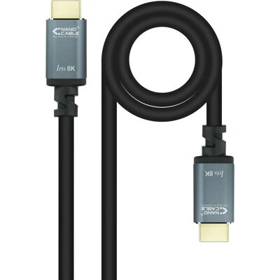 NANOCABLE 10.15.8003 Câble HDMI 3 m - Ultra HD 8K - Publicité NANOCABLE 10.15.8003 Câble HDMI 3 m - Ultra HD 8K - Publicité