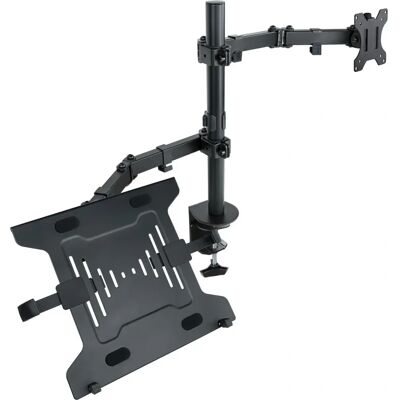 Support moniteur TooQ VESA - Réglable 13-32 pouces noir - Publicité Support moniteur TooQ VESA - Réglable 13-32 pouces noir - Publicité