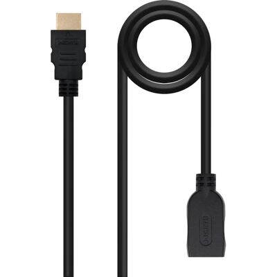 NanoCable 10.15.1011 Câble HDMI - 1m Noir - Publicité NanoCable 10.15.1011 Câble HDMI - 1m Noir - Publicité