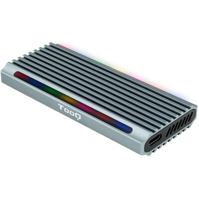 Boîtier SSD TooQ Shinobi - Gris, M.2, USB 3.1 - Publicité Boîtier SSD TooQ Shinobi - Gris, M.2, USB 3.1 - Publicité