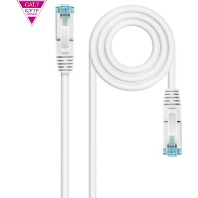 Nanocable 10.20.1700-L25-W hálózati kábel Fehér 0,25 m Cat7 SF/UTP Nanocable 10.20.1700-L25-W hálózati kábel Fehér 0,25 m Cat7 SF/UTP