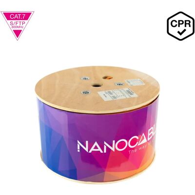 Câble réseau Nanocable 10.20.1700-305 - 305m, Orange, Cat7 SF/UTP - Publicité Câble réseau Nanocable 10.20.1700-305 - 305m, Orange, Cat7 SF/UTP - Publicité