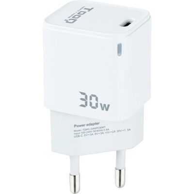 TooQ TQWC-GANPD30WT Schnelles Universal Netzteil - Indoor TooQ TQWC-GANPD30WT Schnelles Universal Netzteil - Indoor