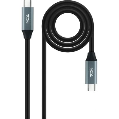 Nanocable USB-C Kabel 1m - USB 3.2 Gen 2x2 - Schwarz Nanocable USB-C Kabel 1m - USB 3.2 Gen 2x2 - Schwarz