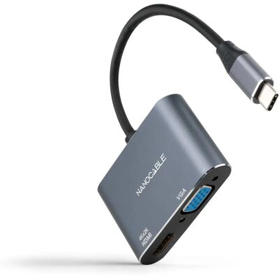 Nanocable 10.16.4303 USB-Grafikadapter - 4K Ultra HD Nanocable 10.16.4303 USB-Grafikadapter - 4K Ultra HD