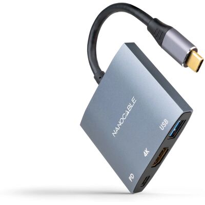 Nanocable 10.16.4306 USB-Grafikadapter - 4K Ultra HD Nanocable 10.16.4306 USB-Grafikadapter - 4K Ultra HD