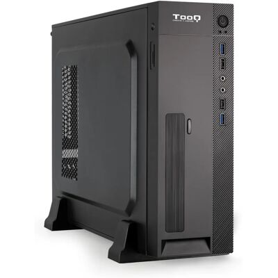 TooQ TQC-3008U3C Mikro-Tower PC-Gehäuse - Schwarz TooQ TQC-3008U3C Mikro-Tower PC-Gehäuse - Schwarz