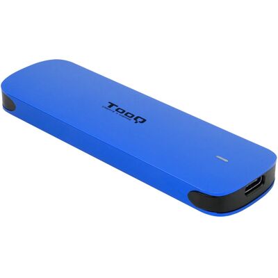 Boîtier de stockage TooQ TQE-2201BL - SSD, Bleu, Aluminium Boîtier de stockage TooQ TQE-2201BL - SSD, Bleu, Aluminium