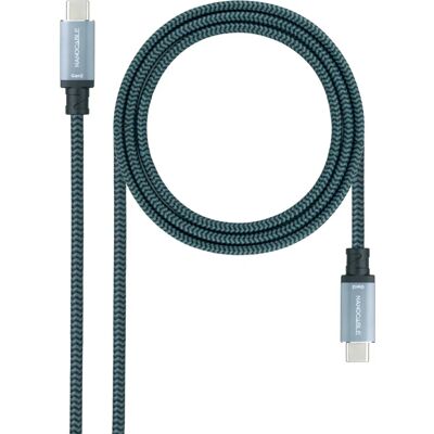 Nanocable USB-C-kabel - 20Gbps - 100W - 3m Nanocable USB-C-kabel - 20Gbps - 100W - 3m