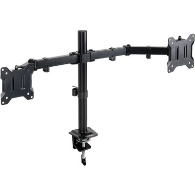 Suporte de Monitor TooQ DB1802TN-B - 17-27" Duplo Suporte de Monitor TooQ DB1802TN-B - 17-27" Duplo