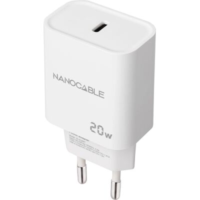 Carregador universal branco NANOCABLE 10.10.2005 Carregador universal branco NANOCABLE 10.10.2005