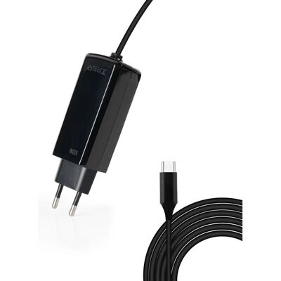 TooQ TQLC-USBCGAN100PD-C - Universele zwarte mobiele oplader TooQ TQLC-USBCGAN100PD-C - Universele zwarte mobiele oplader