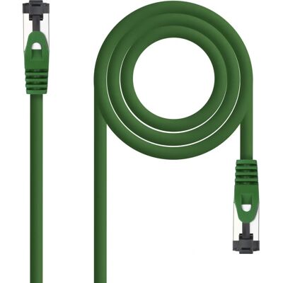 Cable de Red Verde 30cm Nanocable Cat8.1 Cable de Red Verde 30cm Nanocable Cat8.1