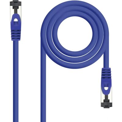 Nanocable Modell 10.20.2000-BL Hochleistungs-Netzwerkkabel - Blau, 0,5 m, Cat8.1 Nanocable Modell 10.20.2000-BL Hochleistungs-Netzwerkkabel - Blau, 0,5 m, Cat8.1