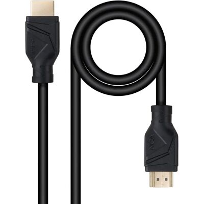 Nanocable HDMI 2.1 8K - 1,5 m - Zwart Nanocable HDMI 2.1 8K - 1,5 m - Zwart