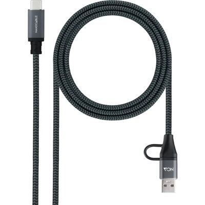 Nanocable - 10.01.4111-L150-COMB - USB-C zu USB-C - Kabel Nanocable - 10.01.4111-L150-COMB - USB-C zu USB-C - Kabel