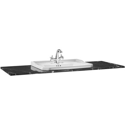 Encimera en mármol Carmen de Roca - 1300x495 mm - Colección de Baño Encimera en mármol Carmen de Roca - 1300x495 mm - Colección de Baño