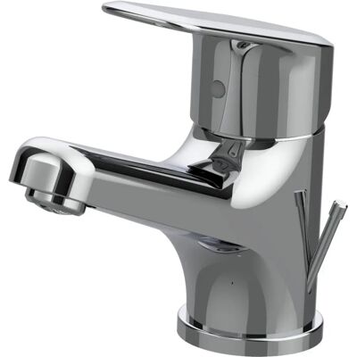 ROCA Adele Einloch-Waschtischarmatur - Seitlicher Hebel, Chrom ROCA Adele Einloch-Waschtischarmatur - Seitlicher Hebel, Chrom
