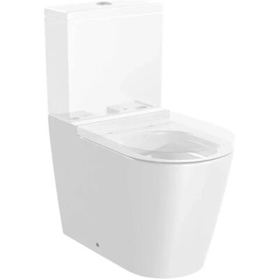 Roca Inspira WC fără rimless cu sistem dublu de spălare Roca Inspira WC fără rimless cu sistem dublu de spălare