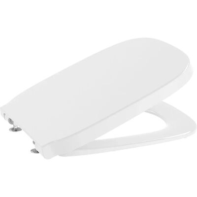 Roca - Toilettensitz mit Soft-close, Debba Quadrat, Weiß Roca - Toilettensitz mit Soft-close, Debba Quadrat, Weiß