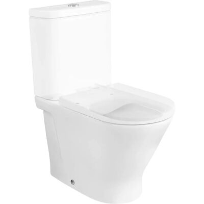 Roca The Gap Round WC White Compact Wall-Hung Toilet - Toilet Roca The Gap Round WC White Compact Wall-Hung Toilet - Toilet