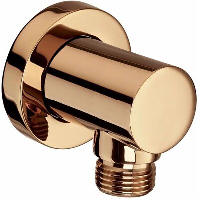 Roca A5B1450RG0 Toma de agua oro rosa - Flexo ducha Roca A5B1450RG0 Toma de agua oro rosa - Flexo ducha