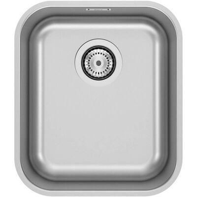 Fregadero de Cocina Roca Lisboa - Acero Inoxidable - 1 Cubeta - 400x180x340 mm Fregadero de Cocina Roca Lisboa - Acero Inoxidable - 1 Cubeta - 400x180x340 mm