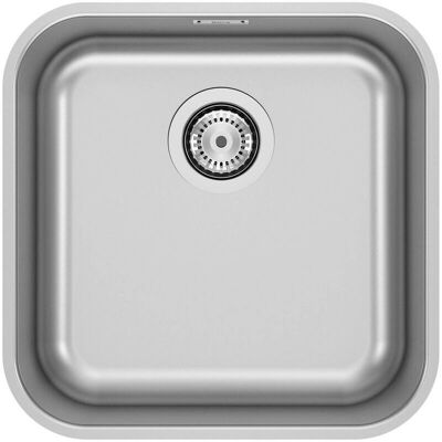 Fregadero de Cocina Roca Lisboa - Acero Inoxidable - 400x400mm - 1 Cubeta Fregadero de Cocina Roca Lisboa - Acero Inoxidable - 400x400mm - 1 Cubeta