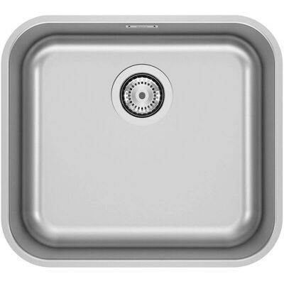 Fregadero Lisboa de una cubeta de acero inoxidable - 450x400x180 mm Fregadero Lisboa de una cubeta de acero inoxidable - 450x400x180 mm