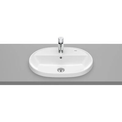Roca biały wiszący owalny ceramiczny umywalka - Łazienka Roca biały wiszący owalny ceramiczny umywalka - Łazienka