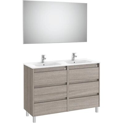 Roca - A851896402 - City Oak - 1200mm - Gabinete de baño Roca - A851896402 - City Oak - 1200mm - Gabinete de baño
