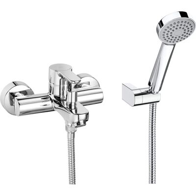 Sistema de Ducha Roca A5A0109C02 en Chrome de Pared Sistema de Ducha Roca A5A0109C02 en Chrome de Pared