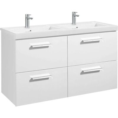 Roca - Set di Arredo Bagno con Doppi Lavabi - Collezione Prisma Roca - Set di Arredo Bagno con Doppi Lavabi - Collezione Prisma