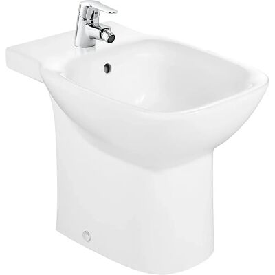 Bidet in porcellana Roca Debba - Quadrato, Bianco, 355x540x400mm Bidet in porcellana Roca Debba - Quadrato, Bianco, 355x540x400mm