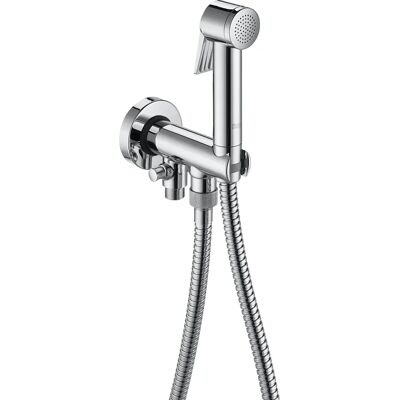 Kit doccia bidet ROCA - Manico, Supporto a parete, Auto-stop, Laccio 1.2m Kit doccia bidet ROCA - Manico, Supporto a parete, Auto-stop, Laccio 1.2m
