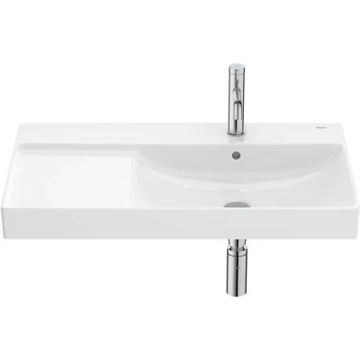 Roca Ona Waschbecken 80x46cm - Asymmetrisch mit Becken rechts Roca Ona Waschbecken 80x46cm - Asymmetrisch mit Becken rechts