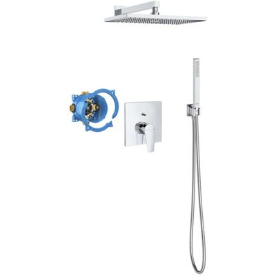 Roca - Modello A5D2690C00 Pack doccia monocomando quadrato cromo Roca - Modello A5D2690C00 Pack doccia monocomando quadrato cromo