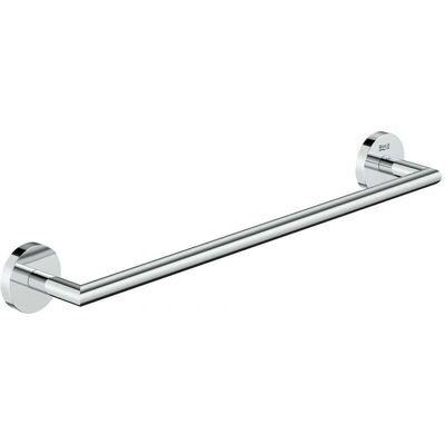 Toallero redondo de hotel cromado Roca - Accesorio de baño Toallero redondo de hotel cromado Roca - Accesorio de baño