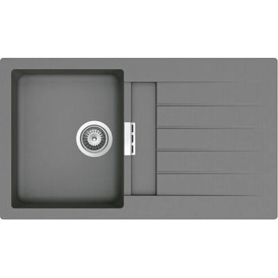 Fregadero Oslo Reversible - Monobrazo, Quarzex, 860x500x200mm Fregadero Oslo Reversible - Monobrazo, Quarzex, 860x500x200mm