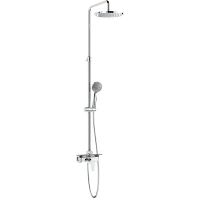 ROCA - Set doccia monobloc con mensola - Modello A5A9790C00 - Cromo ROCA - Set doccia monobloc con mensola - Modello A5A9790C00 - Cromo