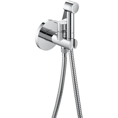 Kit Miscelatore Bidet ROCA - Montaggio a Parete, Auto-Stop, Tubo Flessibile Kit Miscelatore Bidet ROCA - Montaggio a Parete, Auto-Stop, Tubo Flessibile