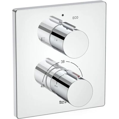 Roca - Mezclador termostático baño-ducha T-2000 Cromo Roca - Mezclador termostático baño-ducha T-2000 Cromo