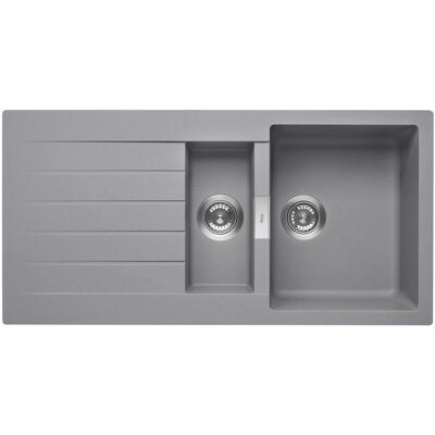 Roca - Fregadero reversible - 1000mm - Gris Roca - Fregadero reversible - 1000mm - Gris