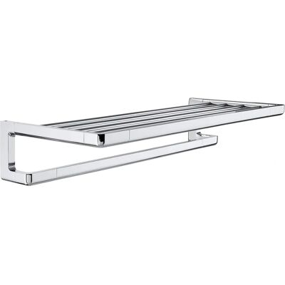 Accesoriu baie Roca Tempo - Suport de prosoape din metal cu cârlig Accesoriu baie Roca Tempo - Suport de prosoape din metal cu cârlig