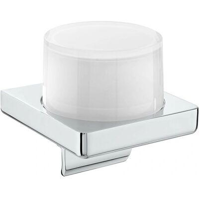 Dispenser de perete Roca Tempo - Accesoriu baie cromat/alb Dispenser de perete Roca Tempo - Accesoriu baie cromat/alb